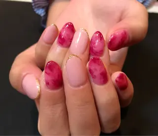 ネイル 心と身体を一休み♡ 萩原香織のネイルデザイン