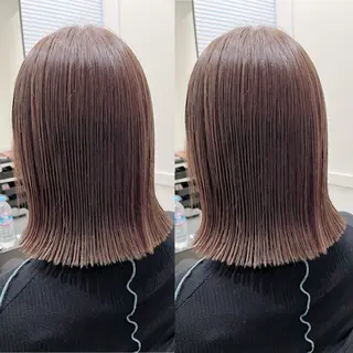 ショート 縮毛矯正/髪質改善 /レイヤー/韓国のヘアスタイル