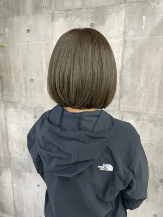 ショート カラー 錦 茉李 @lm.mari03のヘアスタイル