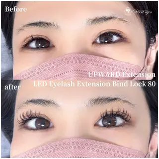 マツエク・マツパ Sweeteyes 金山店のマツエク・マツパデザイン