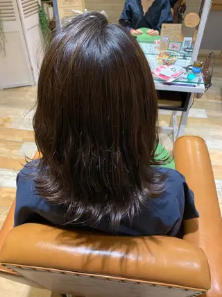ミディアム カラー 【店長】 草間大輔のヘアスタイル
