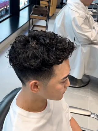 ショート 大山 慧也のヘアスタイル