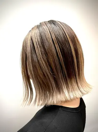 ミディアム カラー KAH所属・Koichi Satoのヘアスタイル