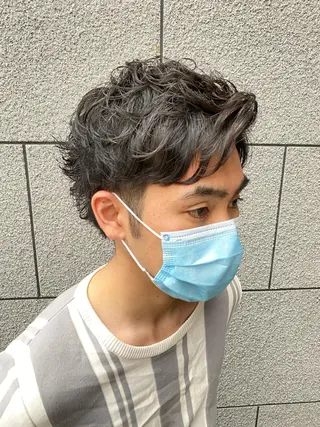 パーマ 藤野 陵平のヘアスタイル