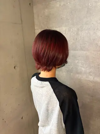 ショート 鎌田 梨瑚のヘアスタイル
