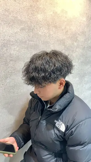 パーマ メンズ メンズ🐺カラー／ 垢抜け🔥木村晴希のヘアスタイル