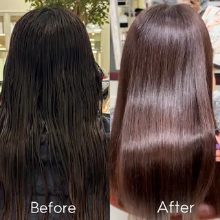ロング カラー 🩵木更津 艶髪 福士 美月🪼🩵のヘアスタイル