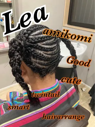 ヘアアレンジ Hair room Leaのヘアスタイル