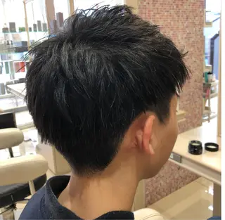 メンズ カジサ ケイコのヘアスタイル