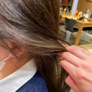 ロング カラー organic life所属・IWASHITA TAKESHIのヘアスタイル