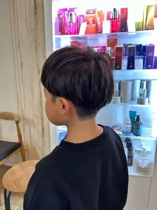 メンズ キッズ 荻野 翔太朗のヘアスタイル
