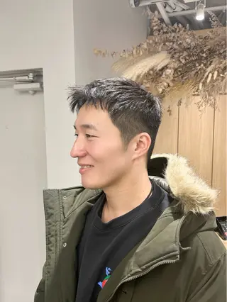 ショート メンズ Lien by kiitos所属・韓国ヘア×レイヤー カット/上田丈也のヘアスタイル