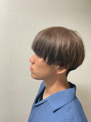 ショート トレンド透明感カラー ☘️大貫 昂涼🐹のヘアスタイル
