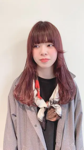 ロング カラー ヘアアレンジ 🌿‬ ܸAir 透明感🌱西村知佳のヘアスタイル