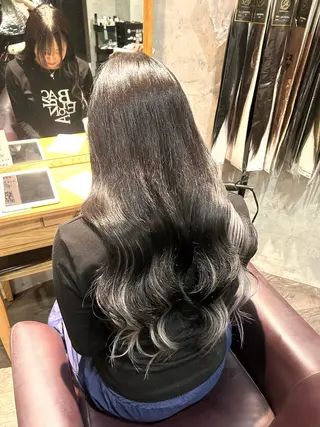 ロング パーソナルカラー 診断🍀マリンのヘアスタイル