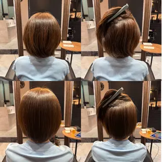 ショート LuanaTOKYO 都築佑汰のヘアスタイル