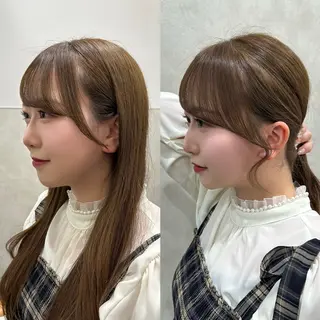 ロング SALOWIN原宿AROA店所属・顔まわり神カット✂︎ 齋藤雄大【表参道】のヘアスタイル