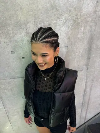 ヘアアレンジ 💕MINAMI 特殊ヘア💕🥥🌴のヘアスタイル