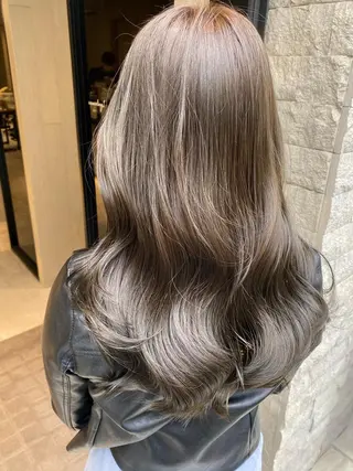 ミディアム カラー ヘアアレンジ アンククロス渋谷【ANKH CROSS】所属・韓国ヘア┊︎レイヤー ┊︎haruka🌙のヘアスタイル