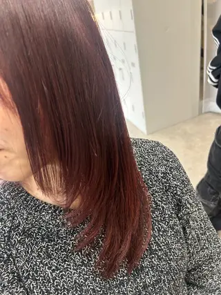 セミロング カラー SOYON豊田市駅店 MIYUのヘアスタイル