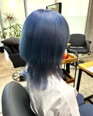 ミディアム カラー ✨髪質改善/ブリーチ /ショート高山のヘアスタイル