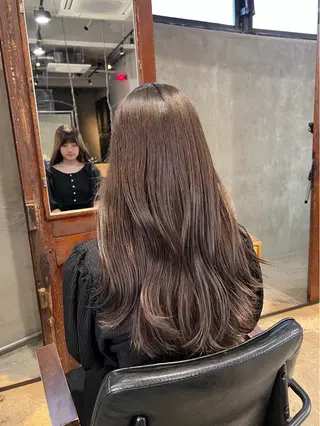 ロング カラー ヘアアレンジ 秋カラー/艶髪矯正 🪐takushiのヘアスタイル