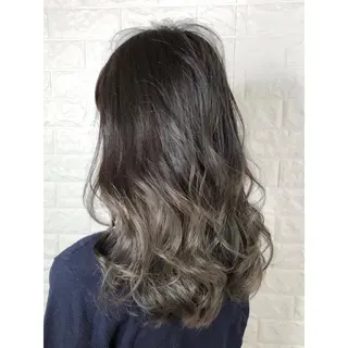 ミディアム カラー KIZU 髪質改善 オカルト怪談のヘアスタイル