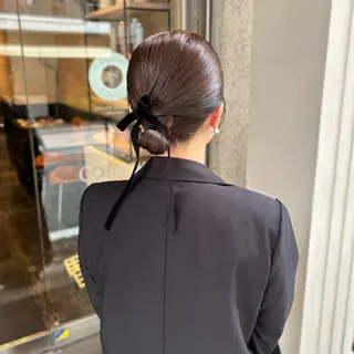 ヘアアレンジ 芦刈 咲来のヘアスタイル