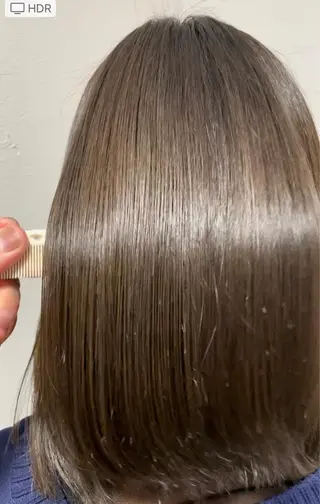 ミディアム カラー SALOWIN梅田　　サロウィン所属・縮毛•酸性矯正特化/ 美髪•髪質改善/KJのヘアスタイル
