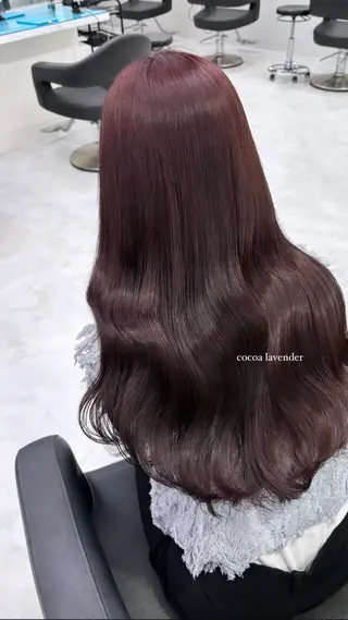 ロング 🎀モテ 暖色🎀のヘアスタイル
