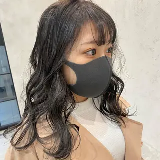 ミディアム カラー Raf.hair design所属・MAYU / Raf.のヘアスタイル