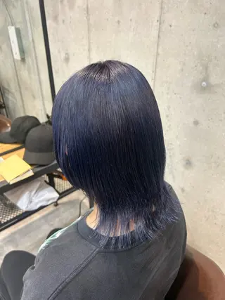 ミディアム カラー 🎀ハイトーン/艶 カラーKaRin🎀のヘアスタイル