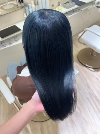 ミディアム カラー GOODDAY ヘアサロンのヘアスタイル