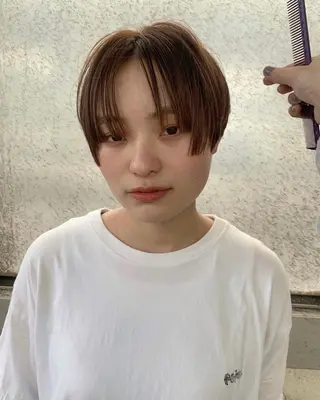 ショート カラー kitagawa mayuのヘアスタイル