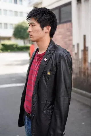 ショート メンズ 千葉 慎也のヘアスタイル