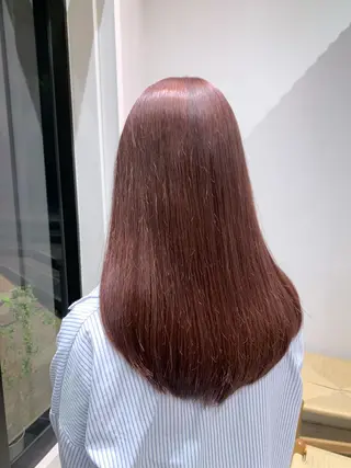 ロング カラー ヘアアレンジ yuka .のヘアスタイル