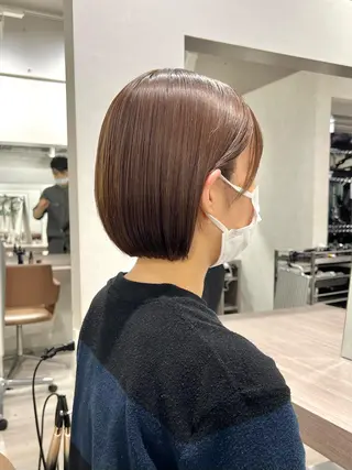 ショート カラー 🌈髪質改善特化🌈 縮毛矯正/原口純平のヘアスタイル