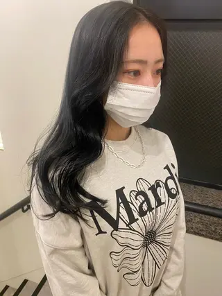 セミロング カラー 🍑 モモカ🍑のヘアスタイル