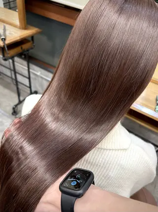 ロング カラー 髪質改善特化サロン ICONIQ天神店のヘアスタイル