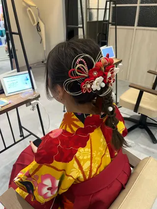 ヘアアレンジ 🫧松尾彩舞樹🫧 アレンジ/艶カラー✨のヘアスタイル