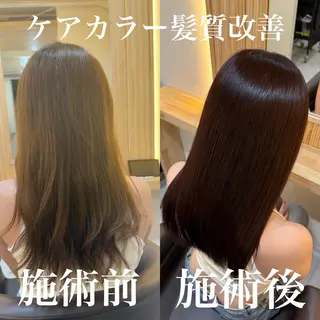 ロング attrait南堀江所属・KAISEI髪質改善 /縮毛矯正のヘアスタイル