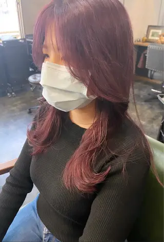 ロング 韓国 / 中国ヘア 🦋Noniのヘアスタイル