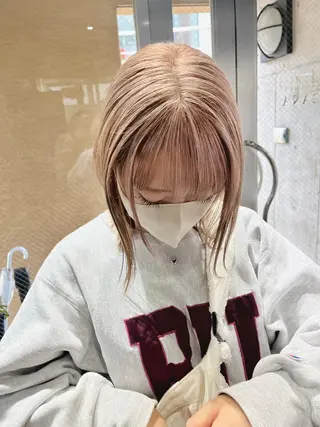 ショート ハイトーンNo.1✨ パーマ✨イマイタツヤのヘアスタイル