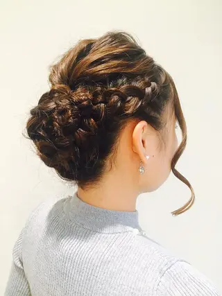 ヘアアレンジ aroot 町田駅徒歩10秒のヘアスタイル