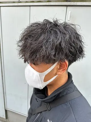 パーマ メンズ 新世代パーマ⚡️ の達人トモ⚡️のヘアスタイル