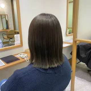 ミディアム カラー ついざき はるかのヘアスタイル