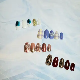 ネイル EARTH守谷店所属・🩶EARTH守谷店 YURA🦋のネイルデザイン