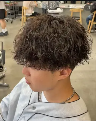 ショート カラー パーマ fifth 児玉達哉 当日予約🙆のヘアスタイル
