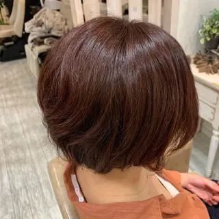 ショート カラー if所属・大崎if ほりはるかのヘアスタイル