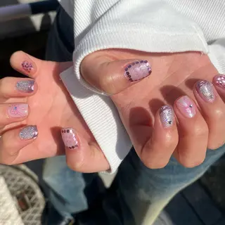 メンズ ネイル akari✨ 韓国風、メンズネイルのネイルデザイン